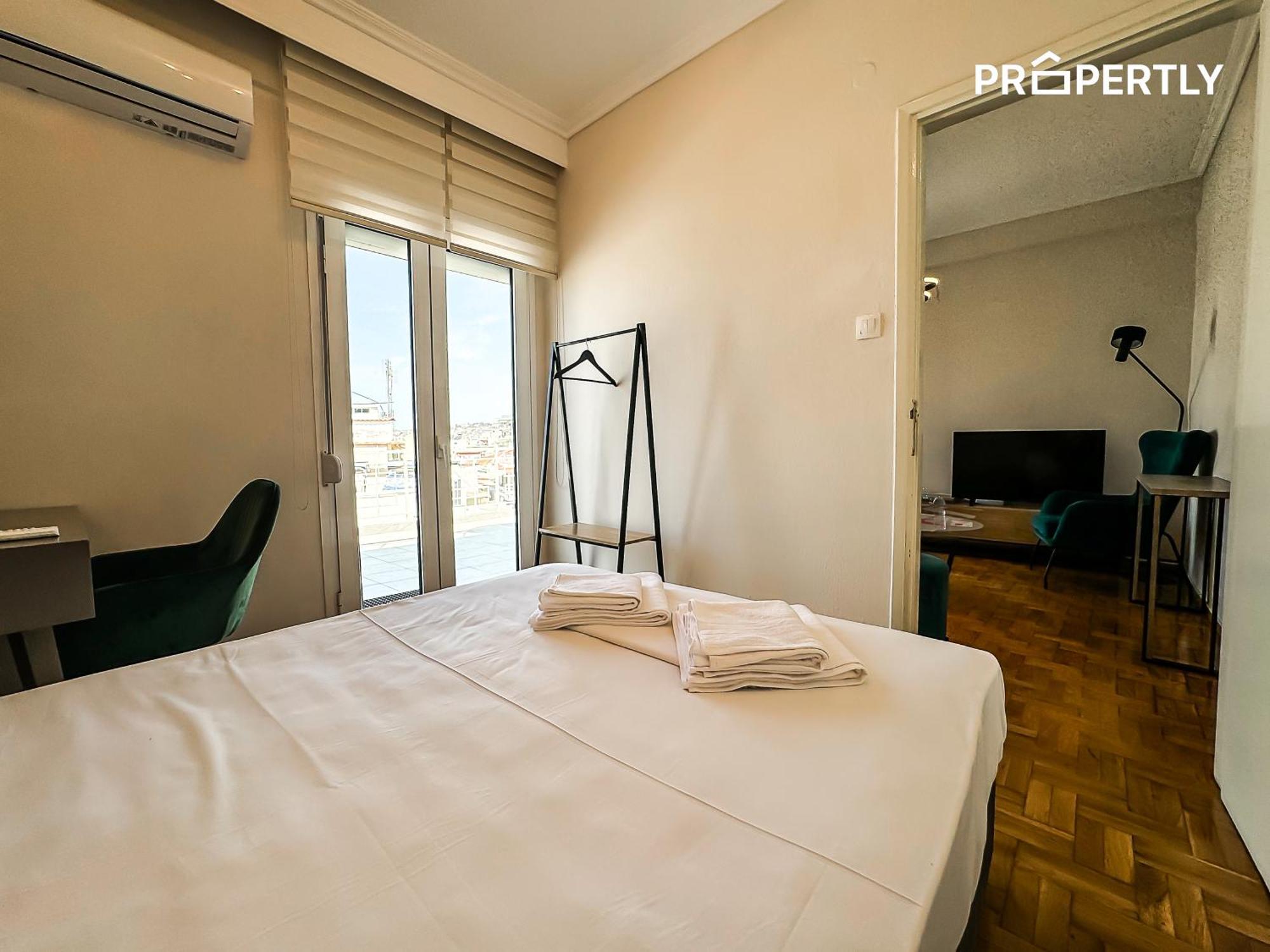 Thea Deluxe Loft Apartment Tesalonika Bagian luar foto